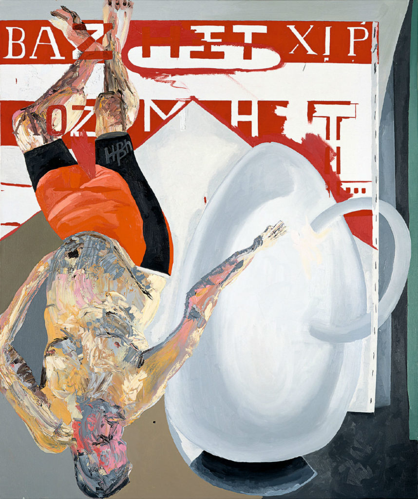 Martin Kippenberger, <em> Ohne Titel (aus der Serie Hand Painted Pictures) Untitled (from the series Hand Painted Pictures) </em> (1992) © Estate of Martin Kippenberger, Galerie Gisela Capitain, Cologne Image Courtesy of Skarstedt New York. 