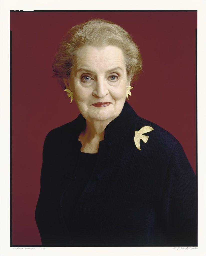 Timothy Greenfield-Sanders, <i>Madeleine Albright</i>, (2005). Courtesy of the National Portrait Gallery, Smithsonian Institution; acquired through the generosity of Eugene Eidenberg.