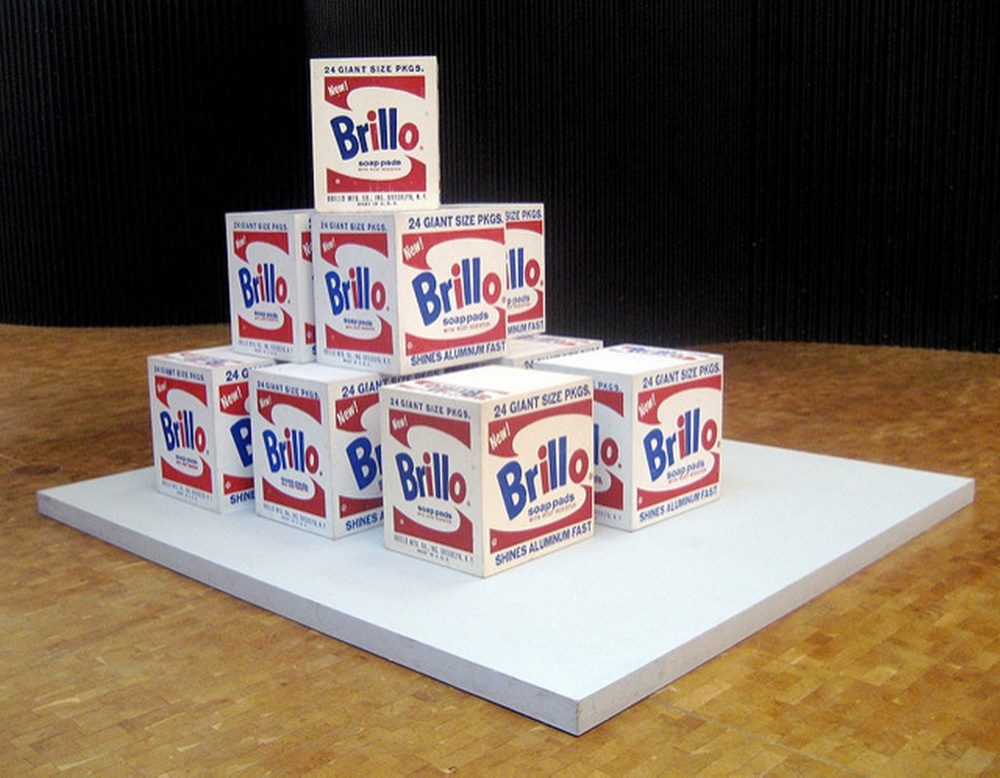 Andy Warhol <i>Brillo Boxes</i>. Courtesy of Chris Eliot via Flickr