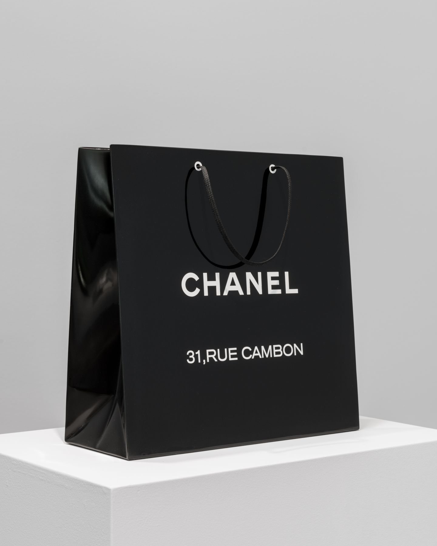 Chanel rue cambon White paper bags  Paper carrier bags, Paper bag, Chanel