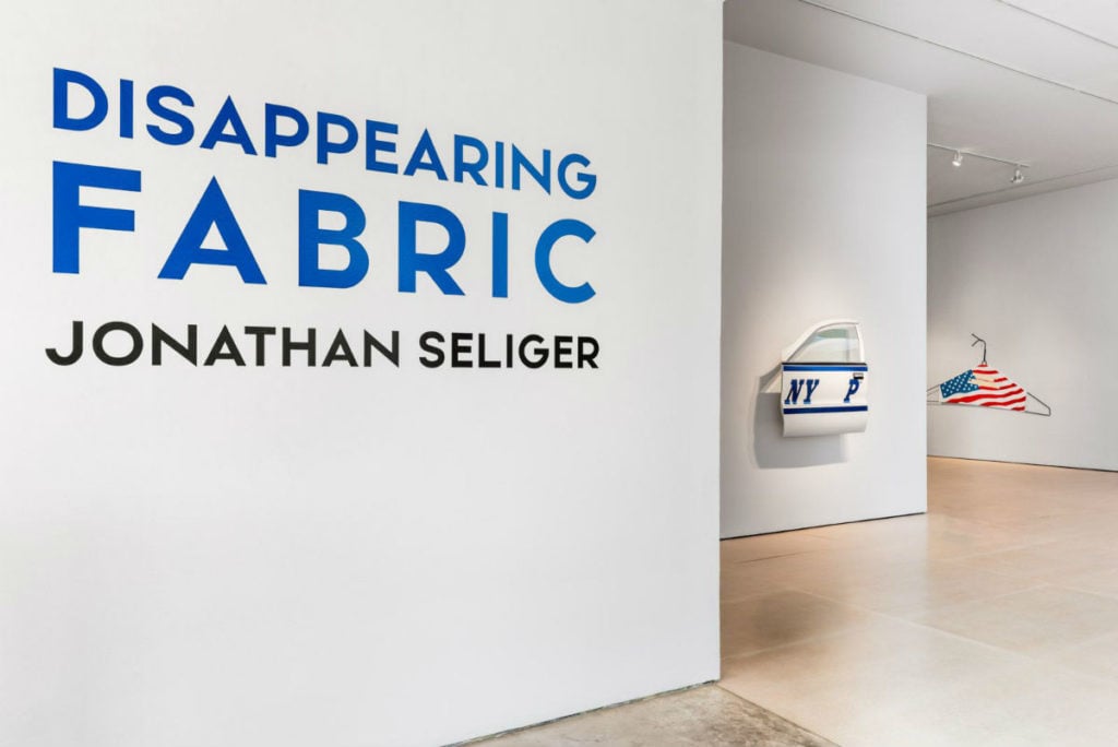 Installation view of Jonathan Seliger at McClain Gallery. Image courtesy McClain Gallery.