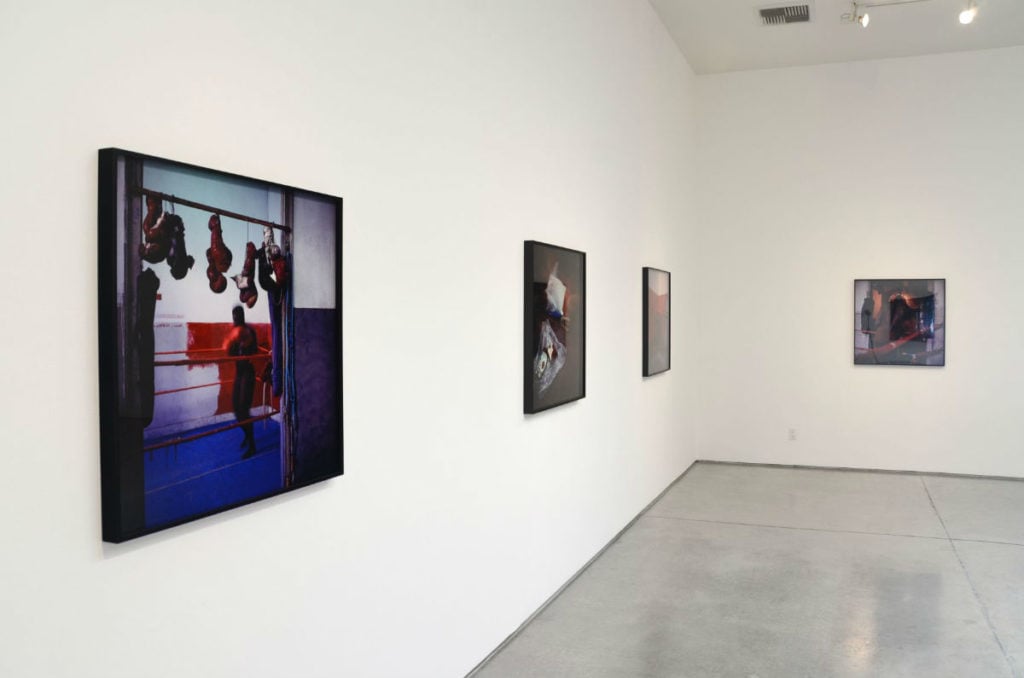 Installation view of Miguel Rio Branco, "Out of Sight" at Christopher Grimes Gallery. Image courtesy Christopher Grimes.