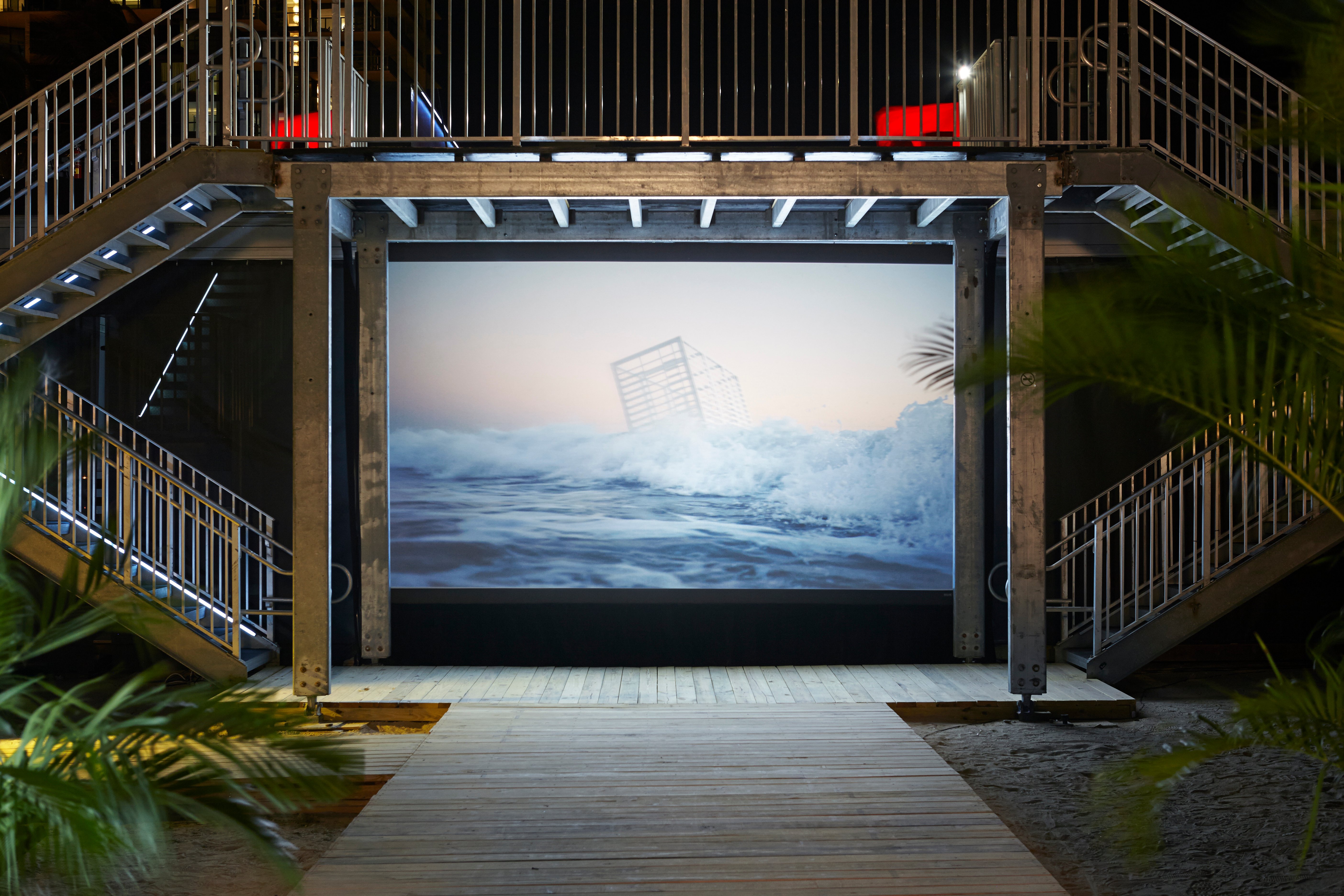 Multimedia Artist Lars Jan s Meditative Beach Installation Aims to