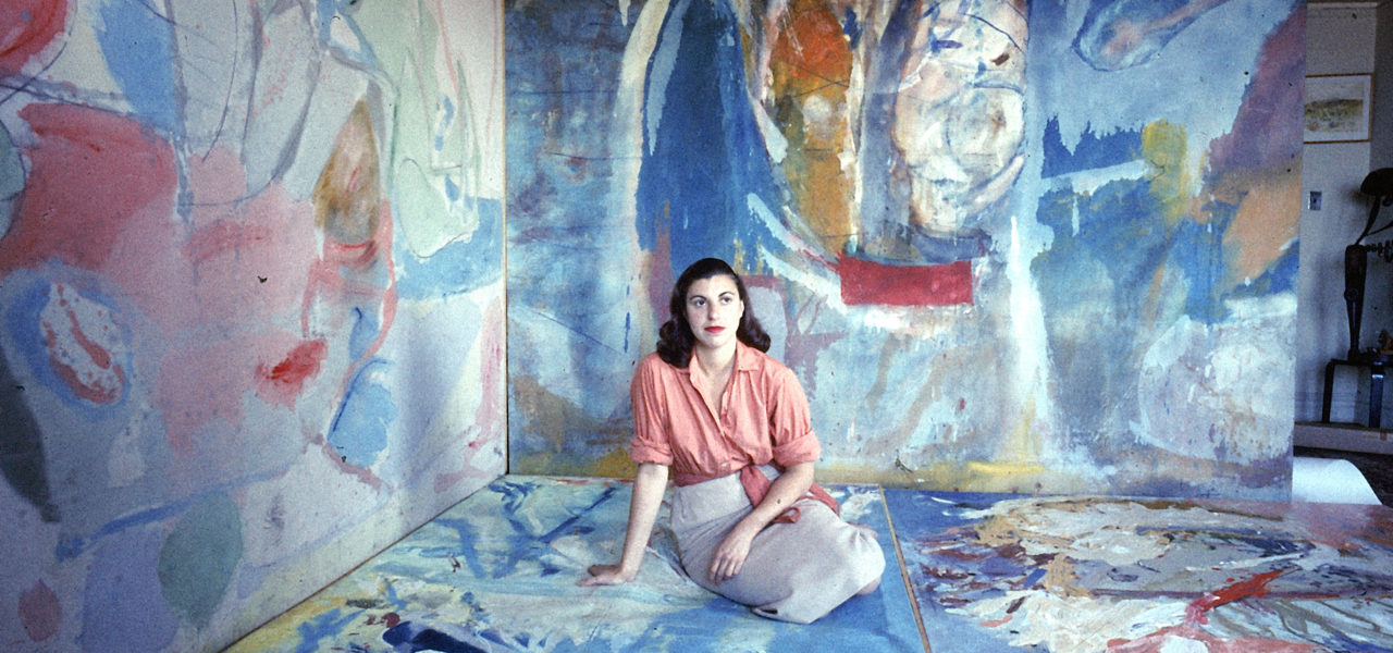 Artist Helen Frankenthaler in 1956. Photo by Gordon Parks/The LIFE Picture Collection/Getty Images. Copyright the Gordon Parks Foundation.