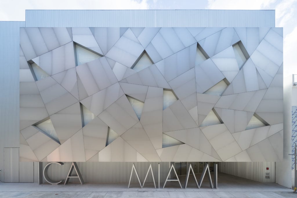 Exterior of the Institute of Contemporary Art, Miami. Photo by Iwan Baan.