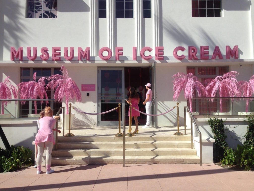 The Museum of Ice Cream Miami. Photo courtesy of Sarah Cascone.