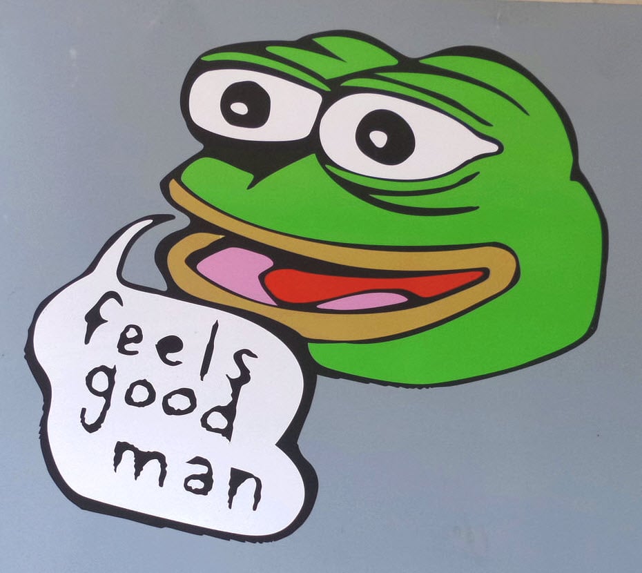 Originally drawn by comic artist Matt Furie, Pepe the Frog has become the symbol of the white supremacist alt-right.
