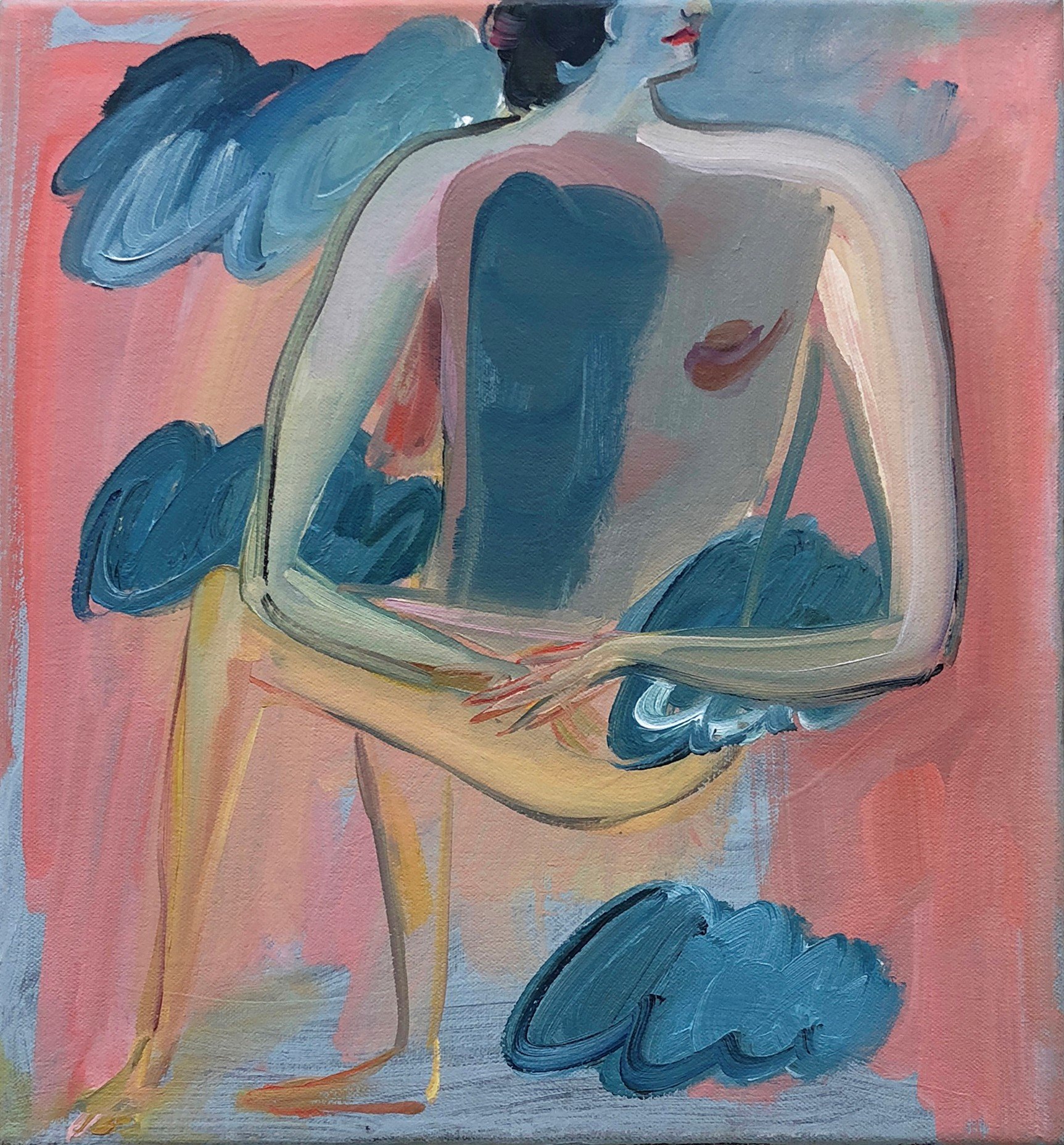 Eve Ackroyd, Daydreaming (2017). Courtesy of Cindy Rucker Gallery.