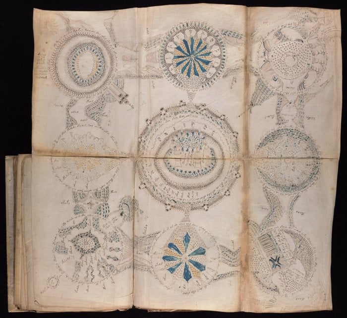 A page from the undecipherable Voynich Manuscript. Canadian computing scientists believe they are cracking the code with the help of artificial intelligence. Photo courtesy of Yale University's Beinecke Rare Book and Manuscript Library.