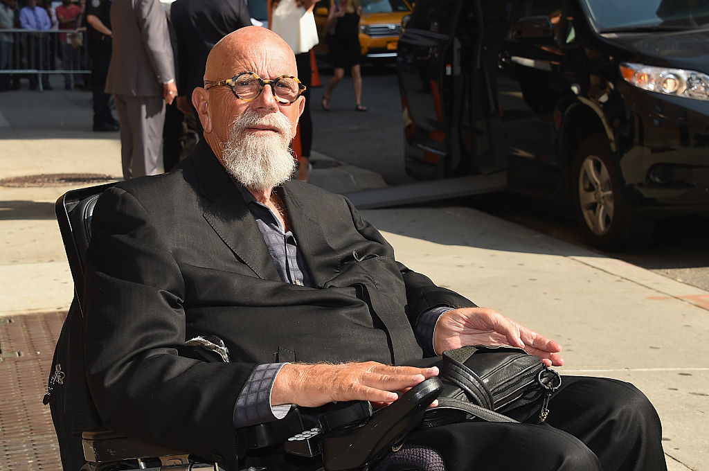 Artist Chuck Close. Photo by Michael Loccisano/Getty Images.