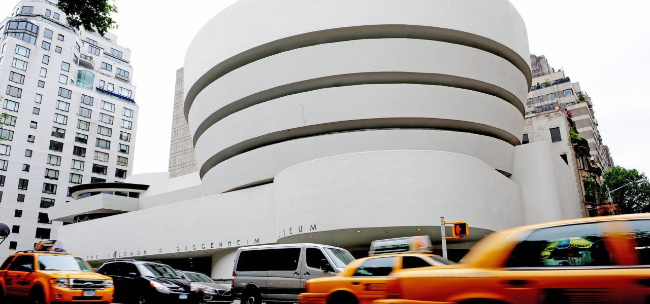 The Guggenheim Museum in New York. Photo credit: STAN HONDA/AFP/Getty Images.