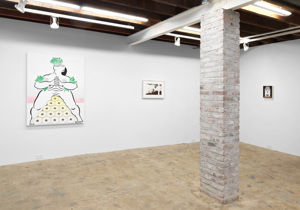 Installation view of Ebecho Muslimova's current exhibition at Magenta Plains. Courtesy of Magenta Plains.