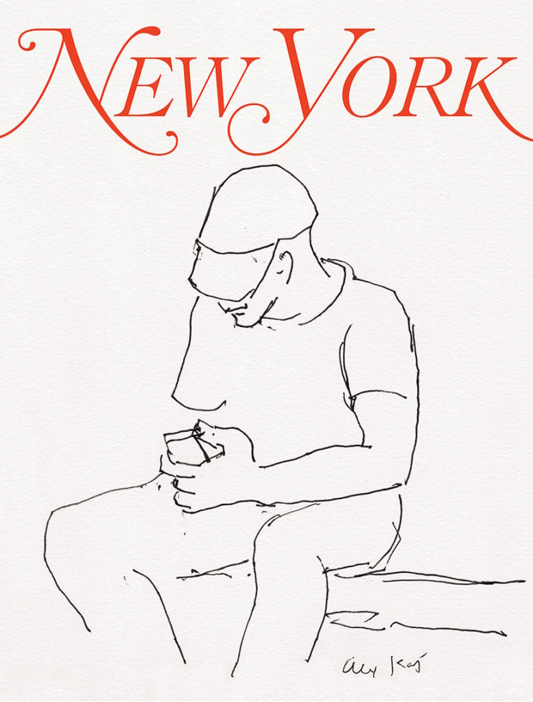 Alex Katz, <em>My New York Artist Covers: Alex Katz</em>. Courtesy of the artist and New York Media.