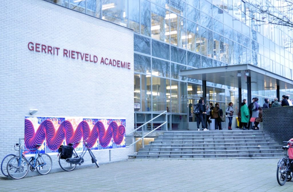 The Gerrit Rietveld Academie in Amsterdam. Image courtesy of the Academie.