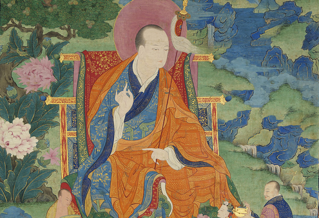 Vajriputra Arhat (17th century), possibly Kham (East Tibet). Courtesy of the Museum of Civilisation/Museum of Oriental Art “Giuseppe Tucci,” Rome. 