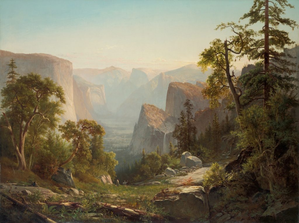 Thomas Hill's View of Yosemite Valley (1865). Courtesy of the New York Historical Society.