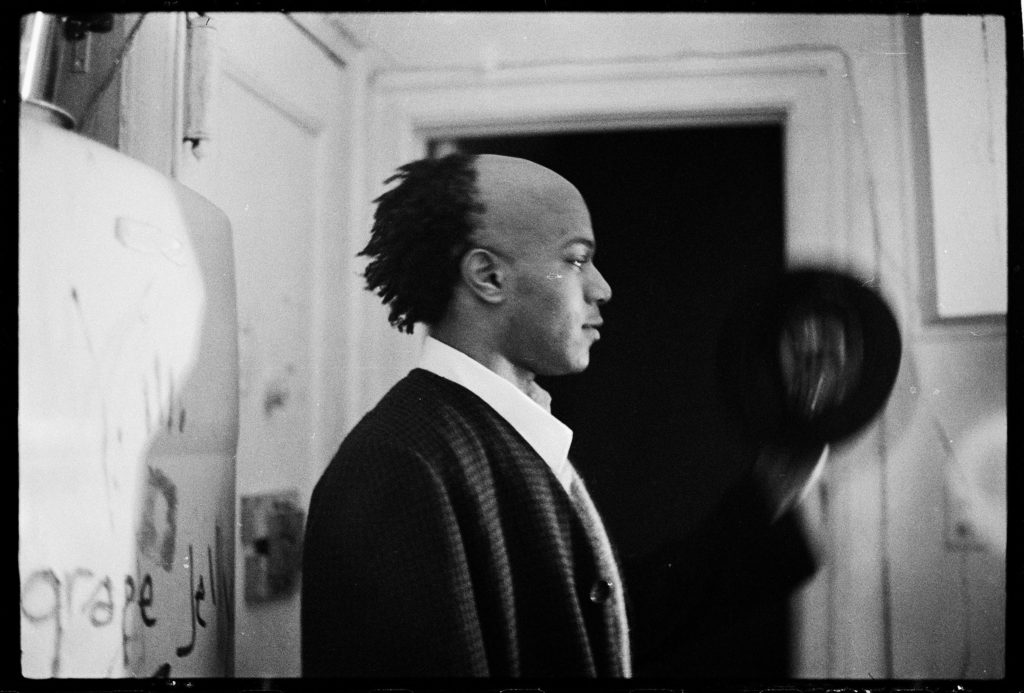 Alexis Adler, <i>Basquiat in apt</i> (1980). Courtesy of MCA Denver.