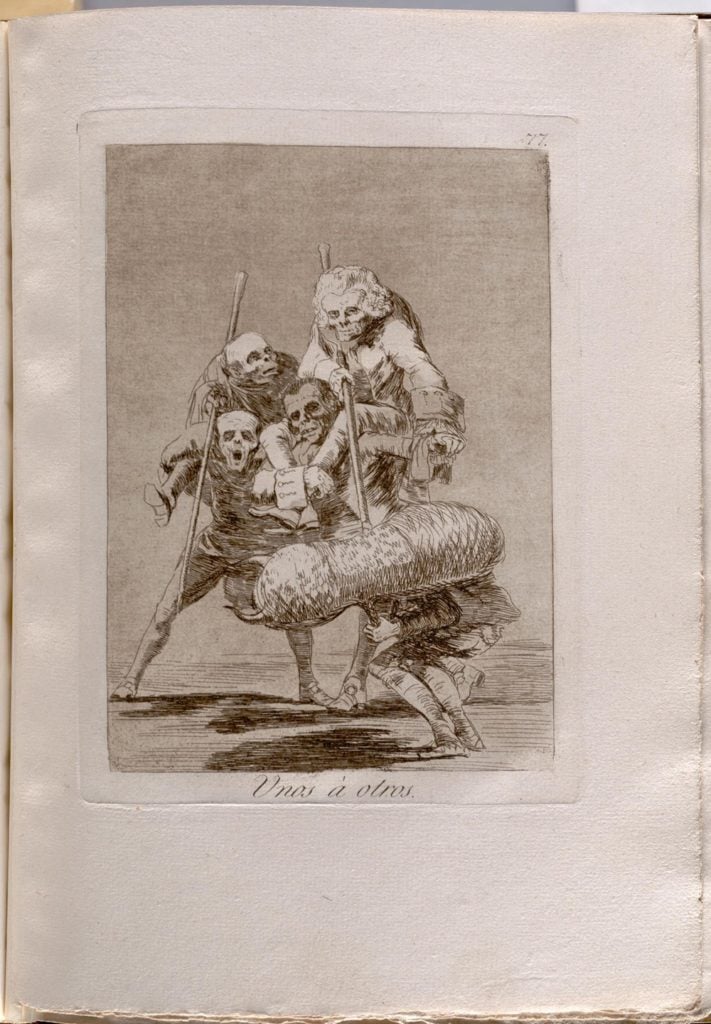 Francisco de Goya <i> Los Caprichos (The Caprices)</i> (1796–1799)<br /> Carnegie Museum of Art, Gift of Charles J. Rosenbloom