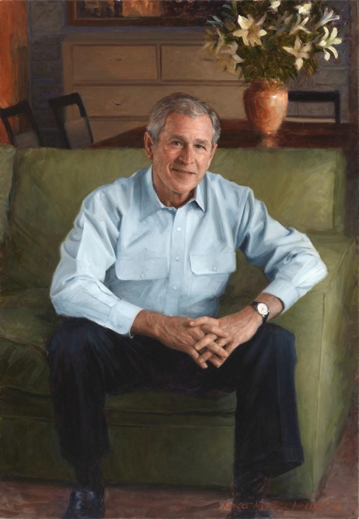 Robert Anderson, George W. Bush (2006). Courtesy of the National Portrait Gallery.