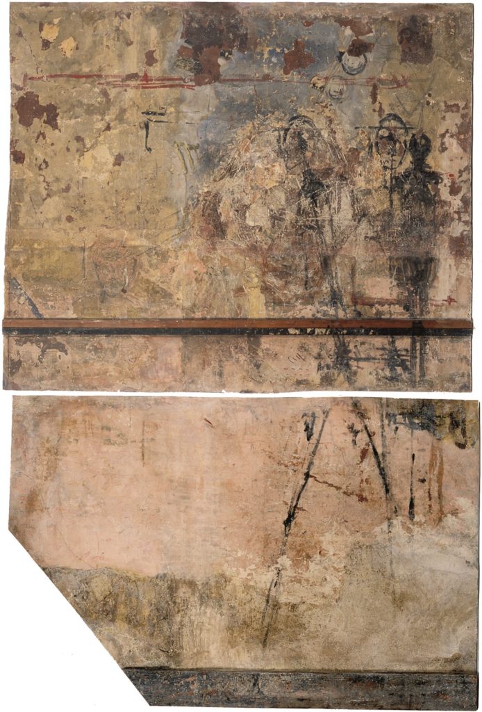 Murs de l’atelier, état en 1966, Collection Fondation Giacometti, Paris © Succession Giacometti (Fondation Giacometti + ADAGP) Paris 2018