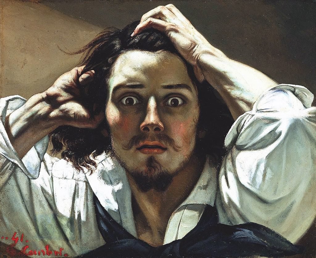 Gustave Courbet, Self-portrait (The Desperate Man), 1843–45.