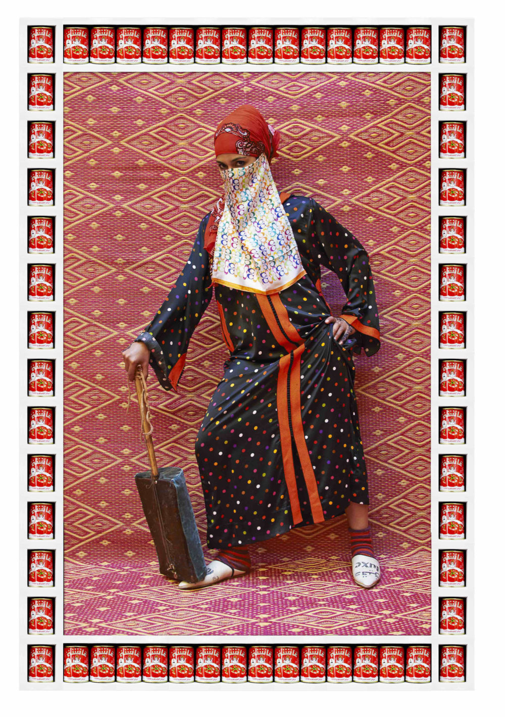 MARCHAND ARABE Arabie GOUACHE Peinture LEGOUT Costume 47x21cm XX°