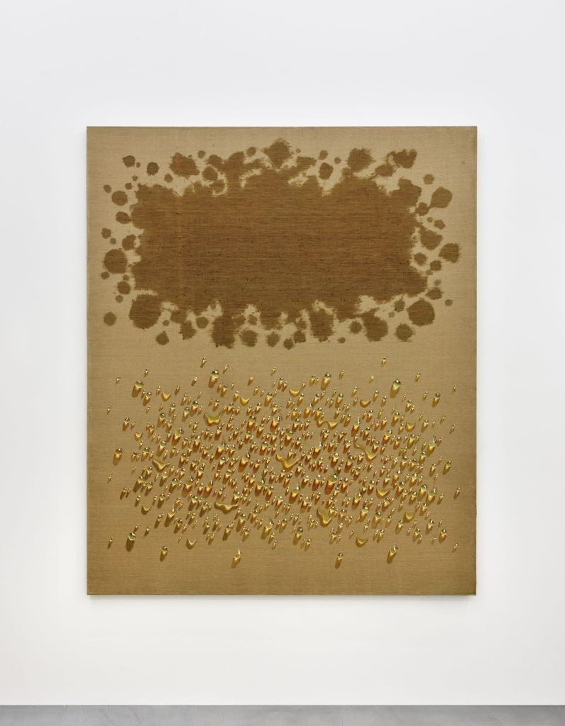 Kim Tschang Yeul, Waterdrops (1985). Photo by Rebecca Fanuele, courtesy of the artist and Almine Rech Gallery, ©Kim Tschang Yeul.