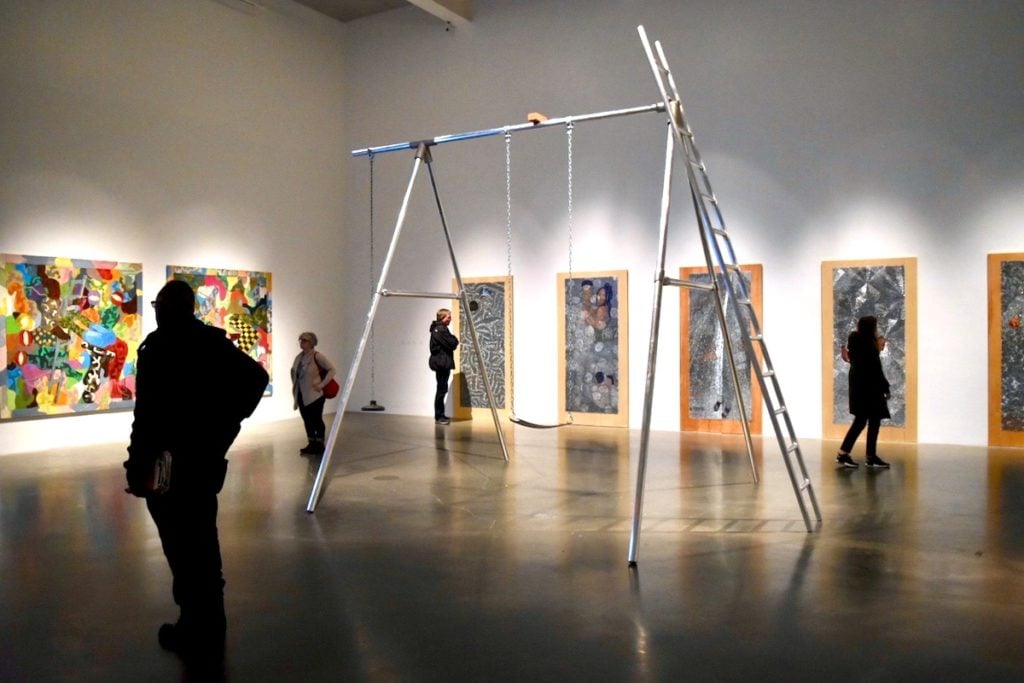 Installation view of "Songs for Sabotage." Image courtesy Ben Davis.