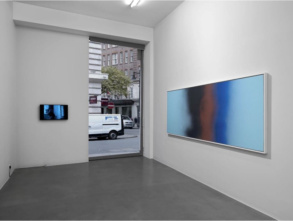Installation view of "Hans Hartung" at Simon Lee Gallery, London. Image courtesy Simon Lee.