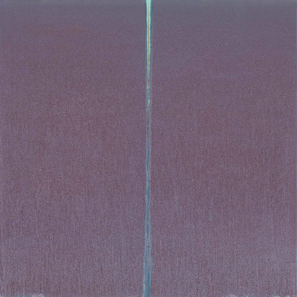 Pat Steir, Blue Mauve for Hong Kong (2017-18). Courtesy the artist and Levy Gorvy