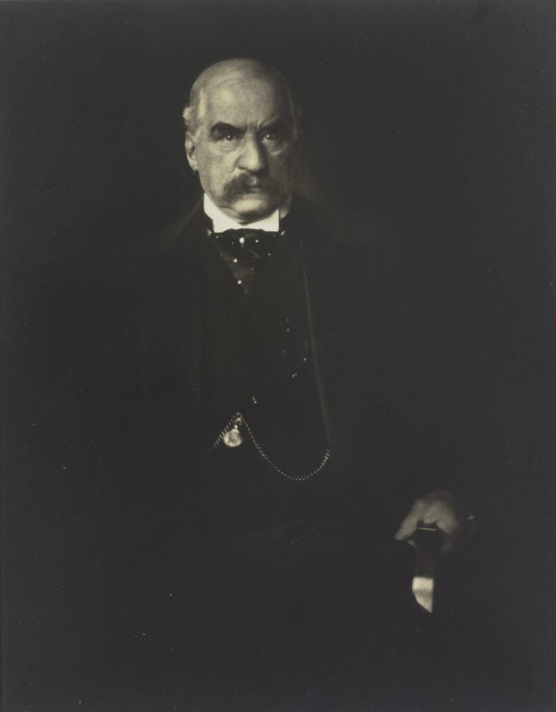 Edward Steichen, <em>J.P Morgan</em> (1903).