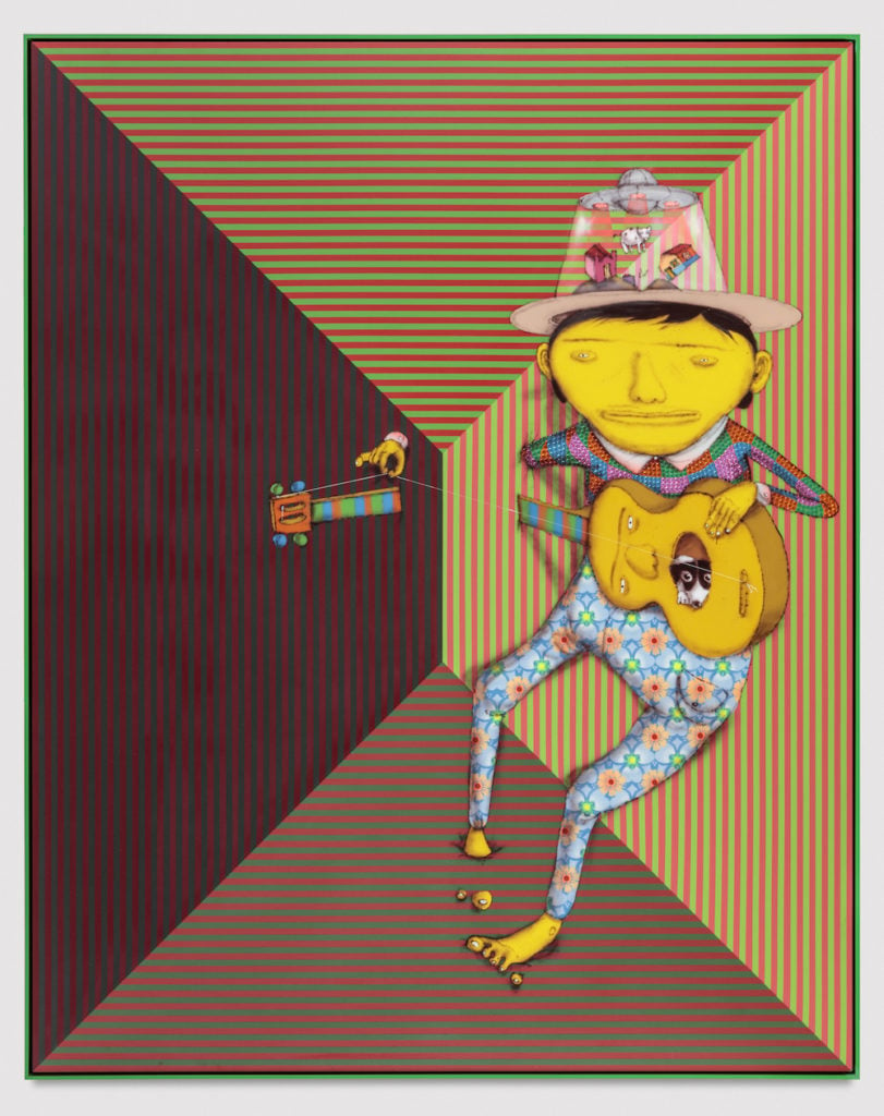 Os Gemeos, <i>The history of the countryside</i> (2017)<br> Photo: Joshua White Courtesy the artists and Lehmann Maupin, New York and Hong Kong