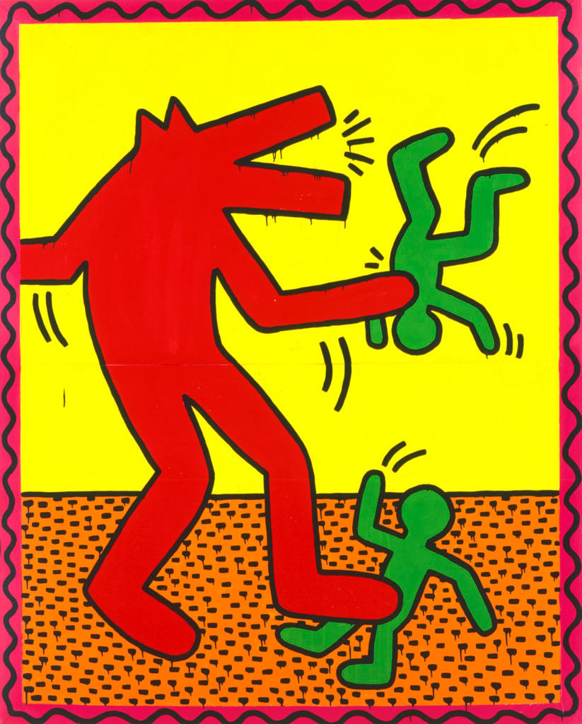 Keith Haring, Untitled, 1982, The Keith Haring Foundation, New York, NY, USA. 