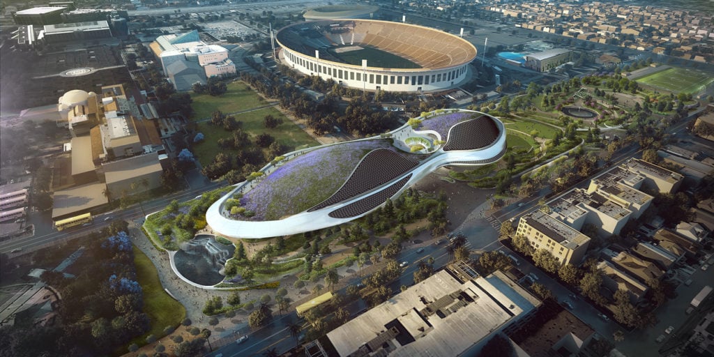 George Lucas Museum designed by MAD Architects.