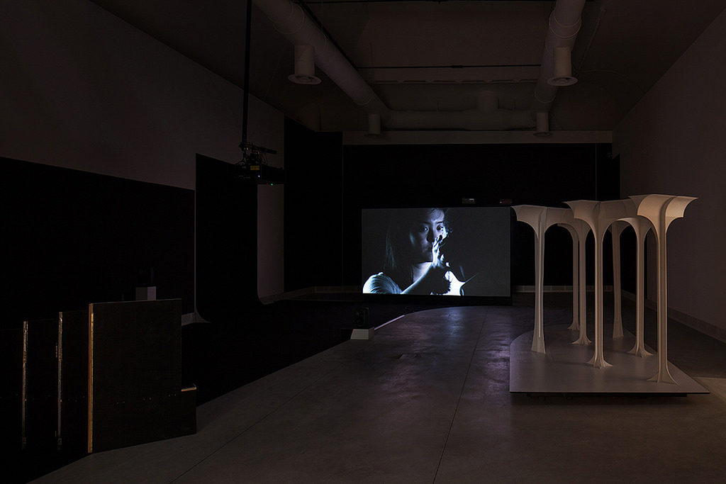 Sung Hwan Kim, <em>Love Before Bond</em> installation view at the 57th Venice Biennale. Photo courtesy of Flickr Creative Commons. 