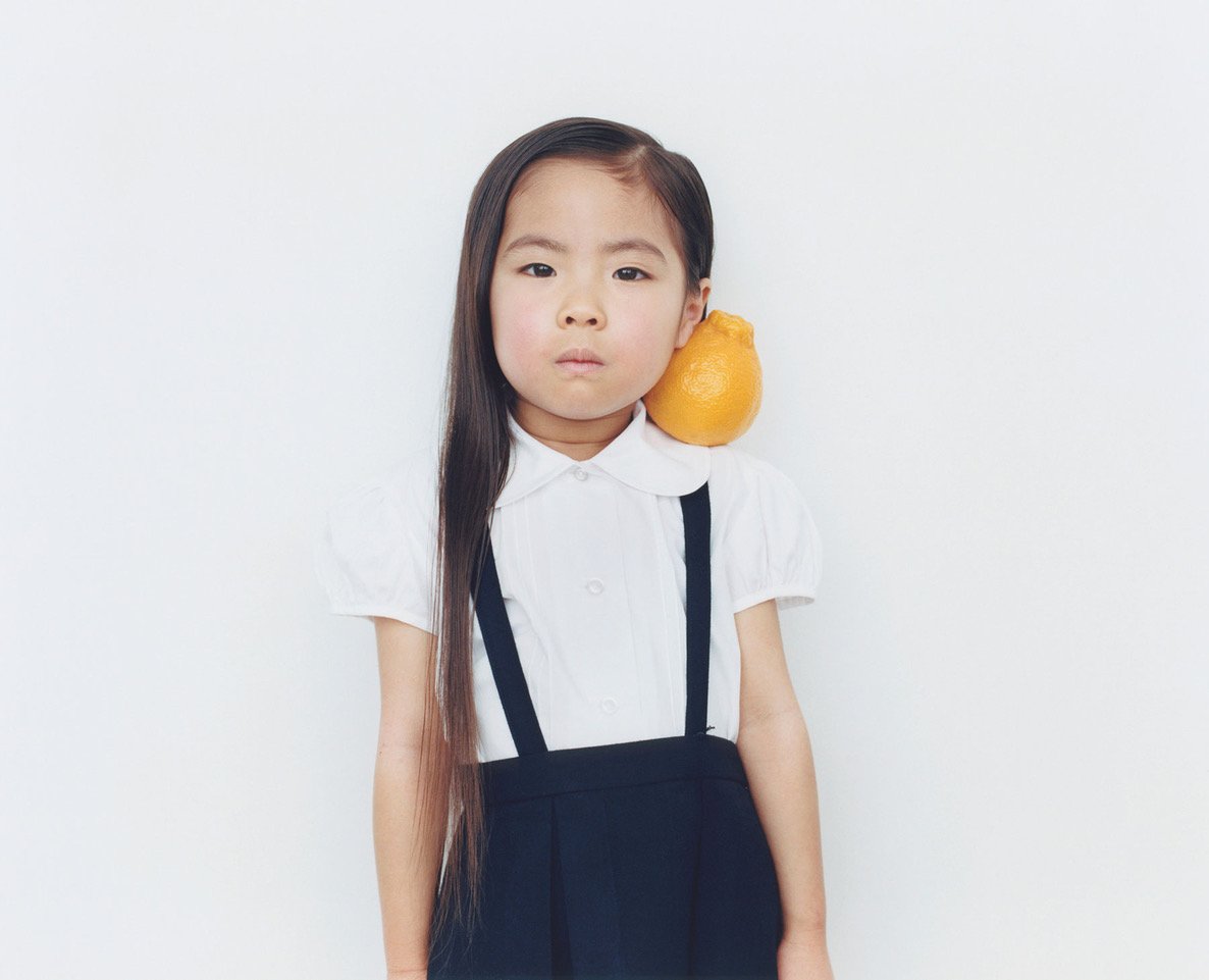 Osamu Yokonami, Sumo mandarin No. 002 from the "1000 Children" series (2010–2013). Photo courtesy of De Soto Gallery.  