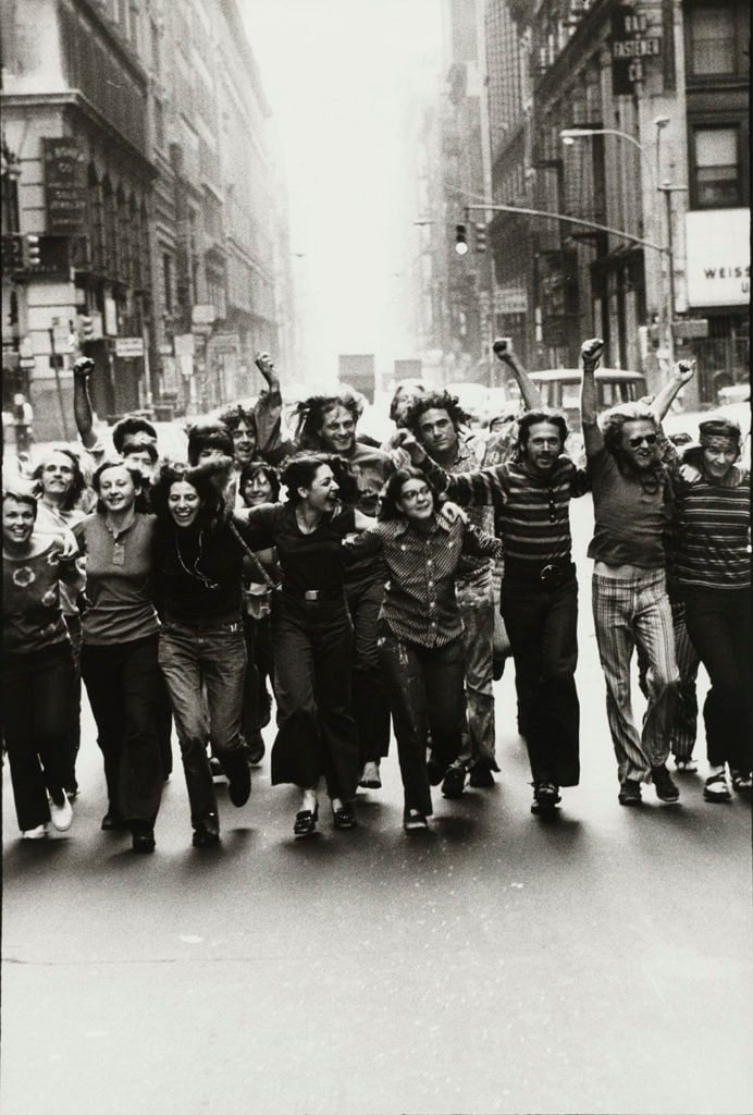 Peter Hujar, Gay Liberation Front Poster Image, 1969, gelatin silver print, purchased on The Charina Endowment Fund, The Morgan Library & Museum, 2013.108:1.76. © Peter Hujar Archive, LLC, courtesy Pace/MacGill Gallery, New York and Fraenkel Gallery, San Francisco. 