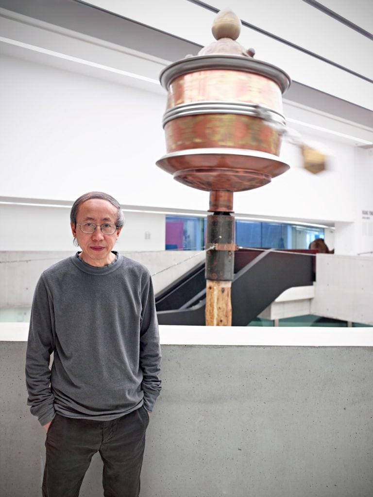 Portrait of Huang Yong Ping. Image courtesy Gladstone Gallery.