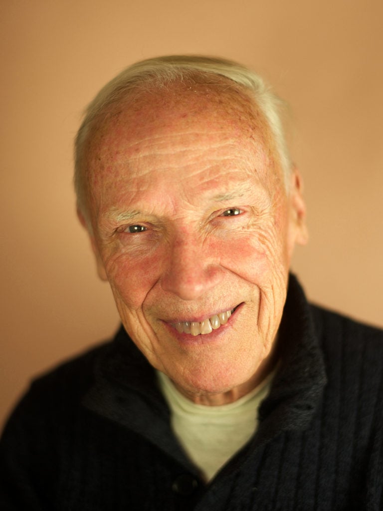 Savinien Caracostea, Bill Cunningham, part of the "Friends" series (2014). Photo courtesy of the New-York Historical Society.