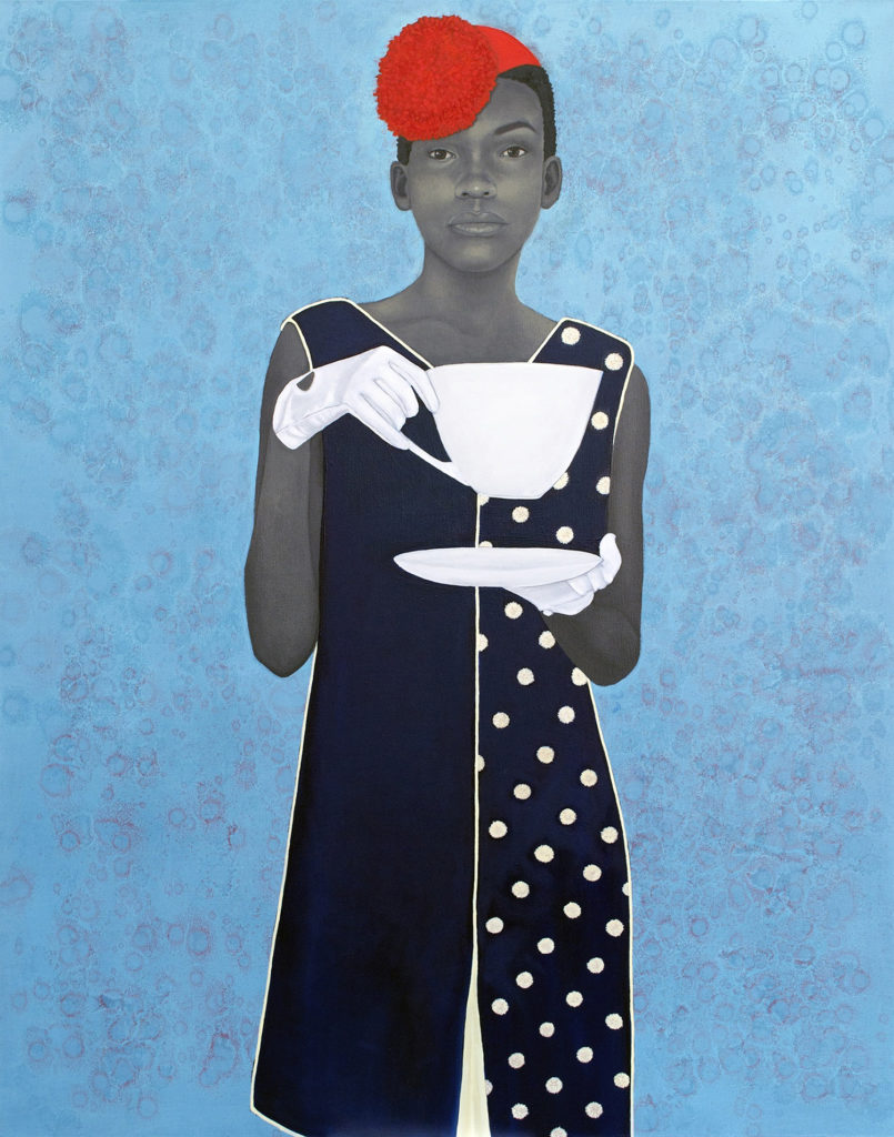 Amy Sherald, Miss Everything (Unsuppressed Deliverance), 2014. Courtesy of the artist and Hauser & Wirth, ©Amy Sherald.