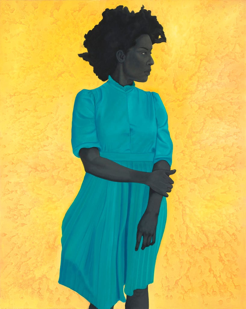 Amy Sherald, Saint Woman (2015). Courtesy of the artist and Hauser & Wirth, ©Amy Sherald.