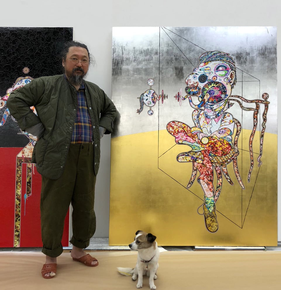 Takashi Murakami. Portrait of the artist, 2018. ©2018 Takashi Murakami/Kaikai Kiki Co., Ltd. All Rights Reserved.