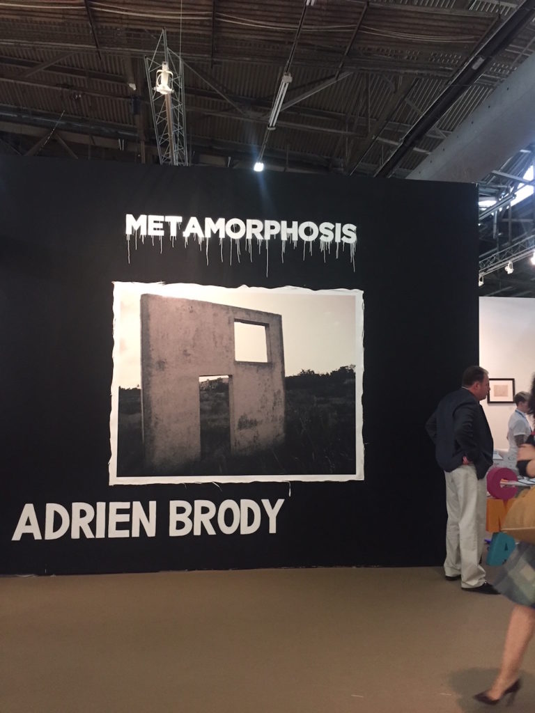 Adrien Brody at Art New York. Photo Eileen Kinsella