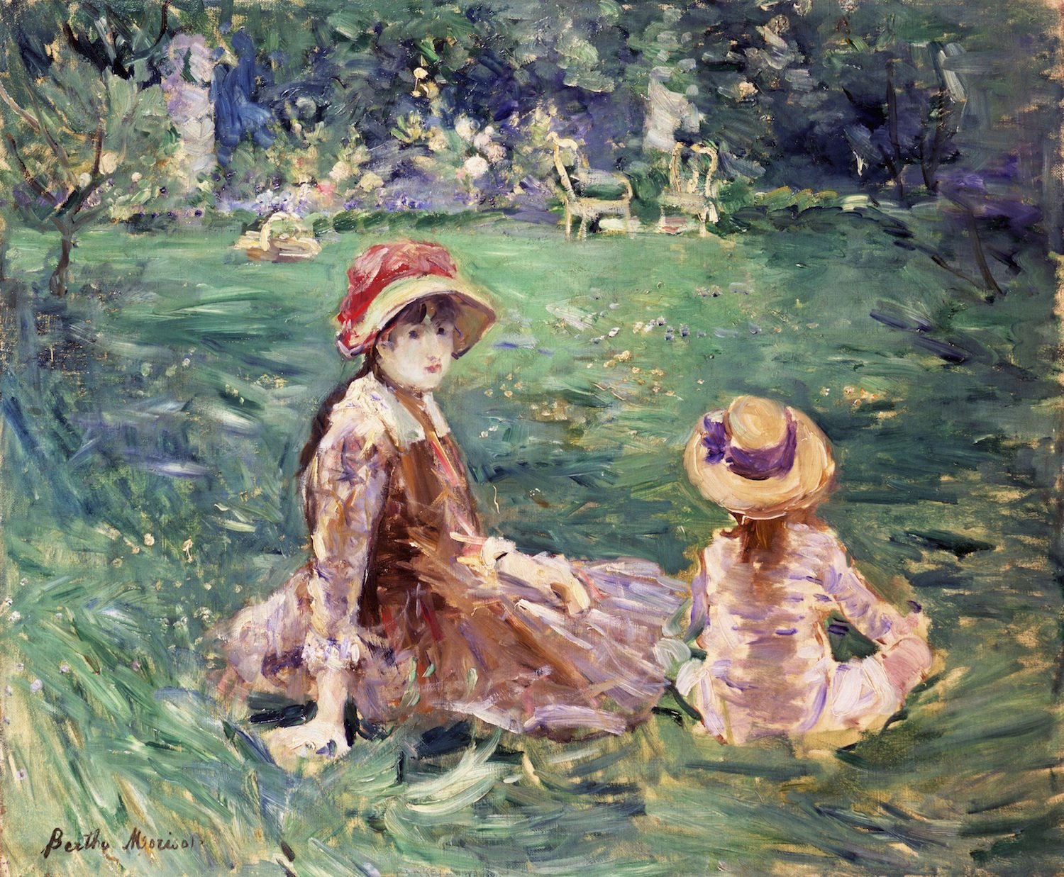 Once Overlooked Impressionist Painter Berthe Morisot Is About To Be   Berthe Morisot In The Garden At Maurecourt 1884 Oil On Canvas Toledo Museum Of Art Purchased With Funds From The Libbey Endowment Gift Of Edward Drummond Libbey 1930.9 CMR 157 BM 46 