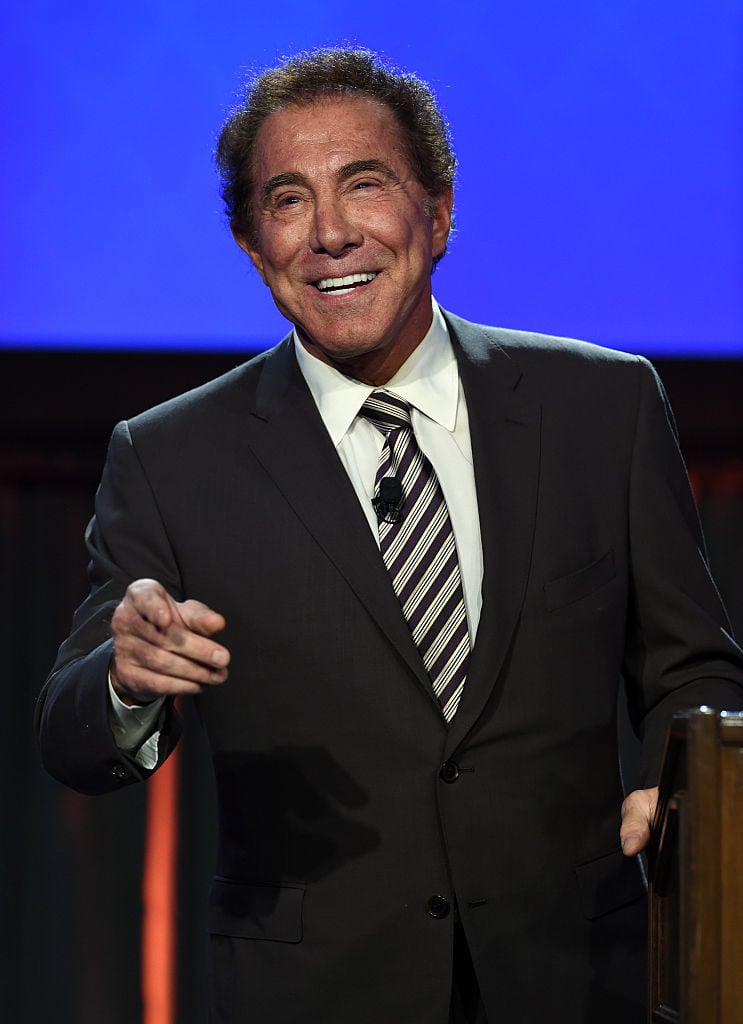 Steve Wynn speaks at the Global Gaming Expo. Photo by Ethan Miller/Getty Images.