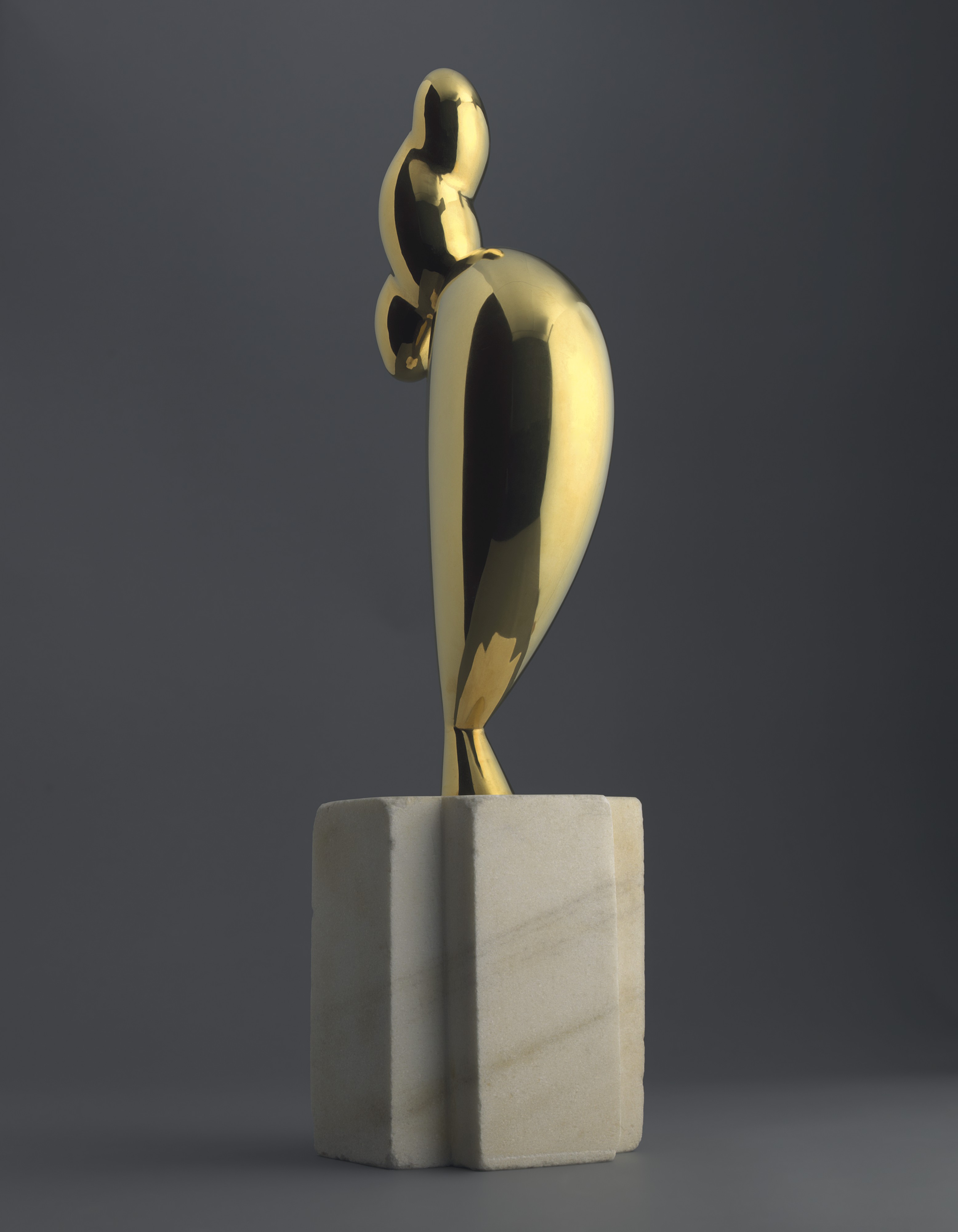 Constantin Brancusi's La jeune fille sophistiquée (Portrait de Nancy Cunard) (1932). Courtesy of Christie's.