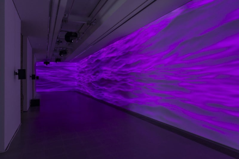 Sondra Perry, installation view, <em>Typhoon coming on,</em> Serpentine Sackler Gallery, London (6 March – 20 May 2018) © 2018 Mike Din. Photo courtesy Serpentine Gallery.