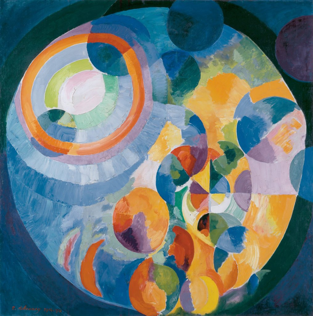 Robert Delaunay, <em>Circular Forms (Sun and Moon)</em>, (1913–31). Courtesy of Kunsthaus Zürich.