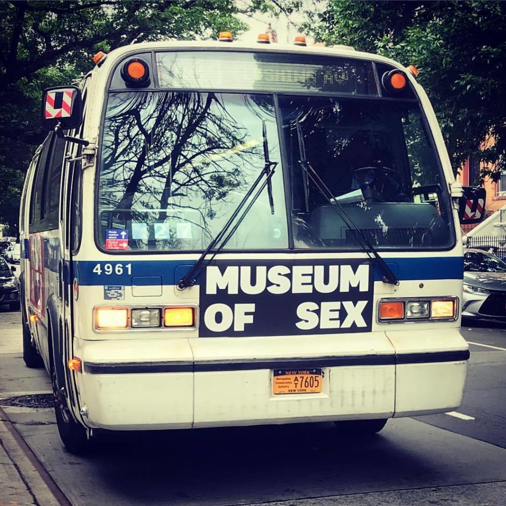 The Mta Removed These Museum Of Sex Ads After The Bus Drivers