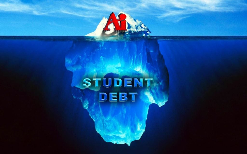 The Art Institutes have been accused of defrauding students with their predatory loan practices. This image was posted on a student group with the caption 